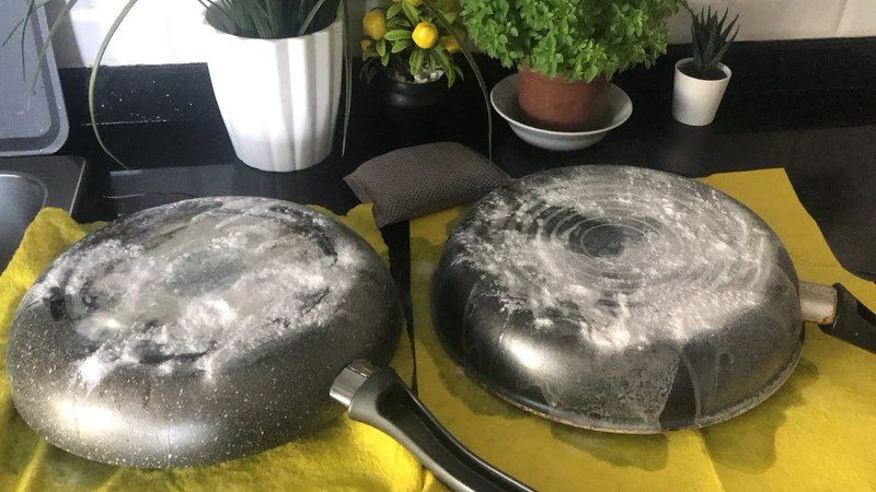 Bilmeden Çöp diye atıyorduk - Oysa yanmış tavayı pırıl pırıl yapıyor 4