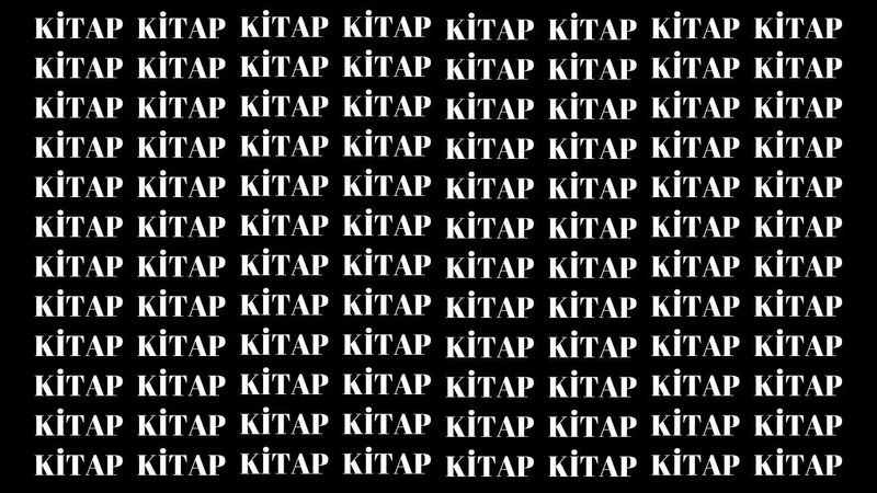 Resimdeki farklı olan kelimeyi 15 saniye içinde bulmalısınız! Zeki olanlar hemen buluyor... 2