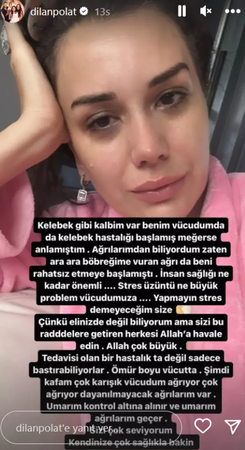 Dilan Polat'ın Acı İtirafı: "Pozitif Lupus Hastasıyım" 1