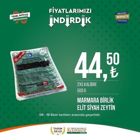 Tarım Kredi Market'ten Ekim Ayı İndirim Bombası! Neler indirimde ve en cazip fiyatlar hangi ürünlerde? 6