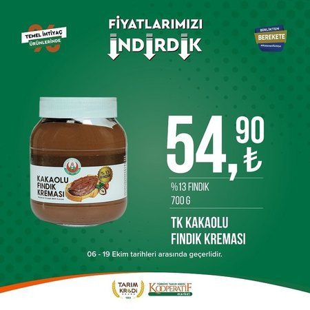 Tarım Kredi Market'ten Ekim Ayı İndirim Bombası! Neler indirimde ve en cazip fiyatlar hangi ürünlerde? 10