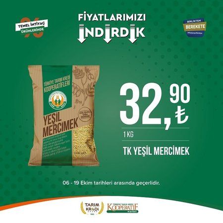 Tarım Kredi Market'ten Ekim Ayı İndirim Bombası! Neler indirimde ve en cazip fiyatlar hangi ürünlerde? 12