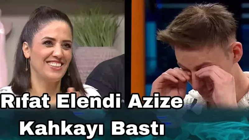 MasterChef'te Elenen Azize'ye Rıfat'tan "Kaderin Tebessümü" Mesajı! 3