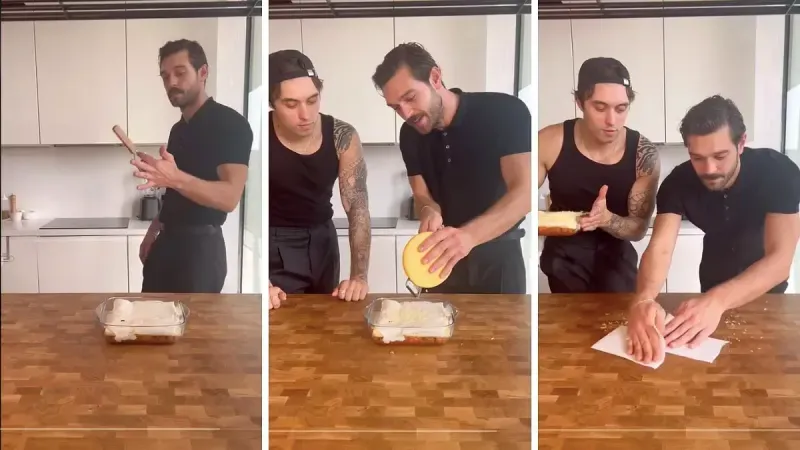 MasterChef Yıldızı Emir Elidemir'den Sürpriz İsimli Tarif Videosu: Furkan Andıç'la Mutfakta! 4