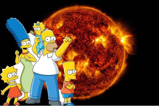 Simpsonlar Yine Bildi: 5 Gün Önce Dünyayı Sarsan Güneş Fırtınası Kehaneti Gerçeği Aratmadı 5
