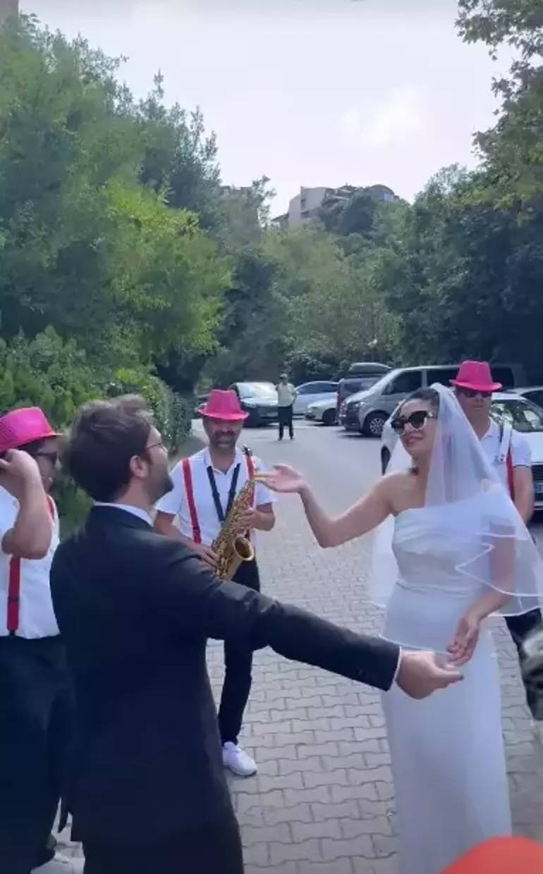 Sitare Akbaş ve Cengiz Orhonlu Dünyaevine Girdi: Düğünde Sadelik Hakimdi 4