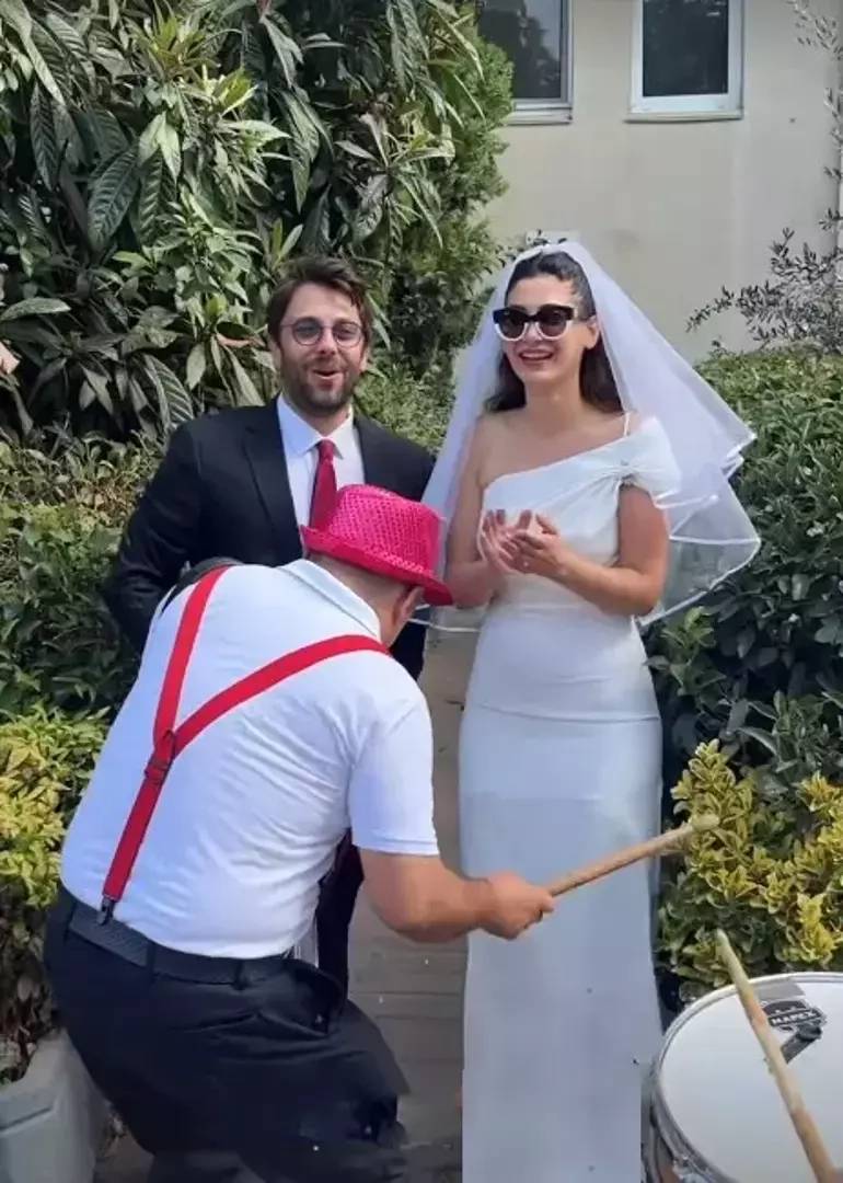 Sitare Akbaş ve Cengiz Orhonlu Dünyaevine Girdi: Düğünde Sadelik Hakimdi 2