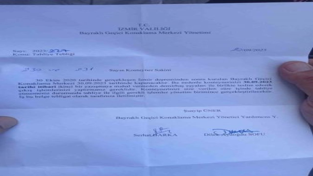 Konteyner kentin kapanma kararına depremzedelerden tepki