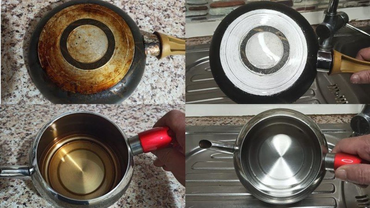 Bilmeden Çöp diye atıyorduk - Oysa yanmış tavayı pırıl pırıl yapıyor