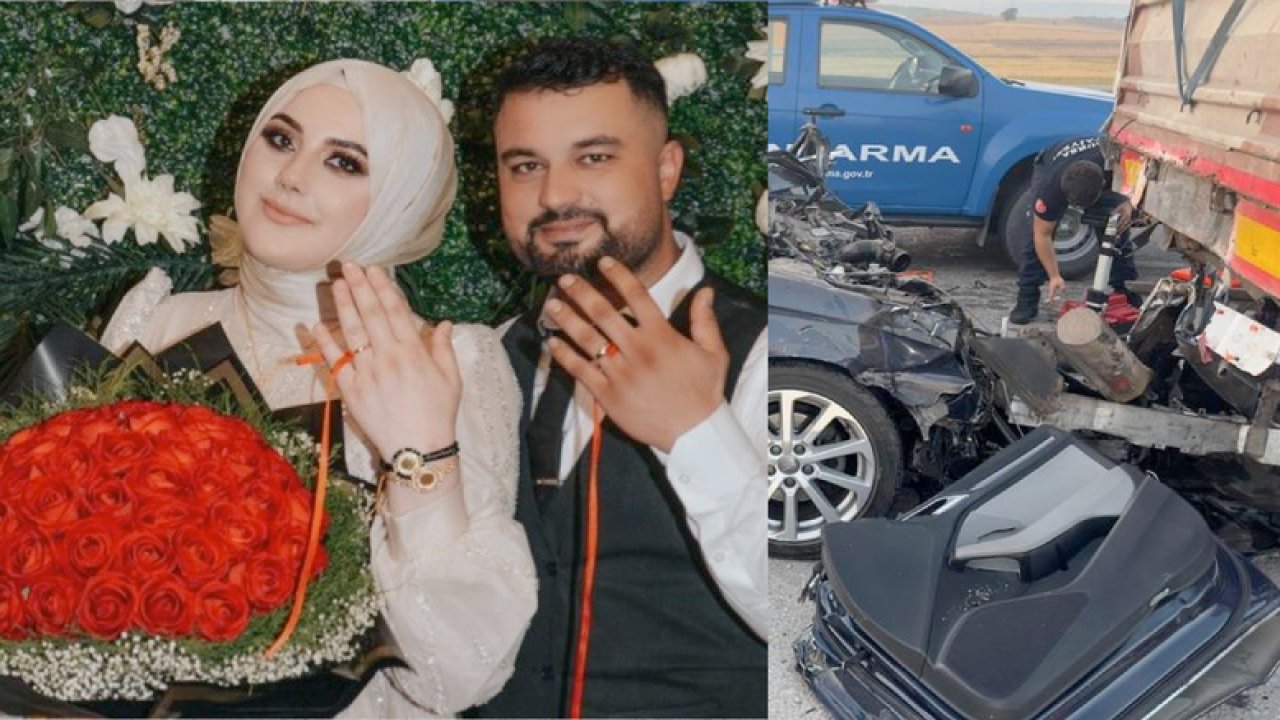 Alışverişten Dönen yeni nişanlı çiftin acı sonu...