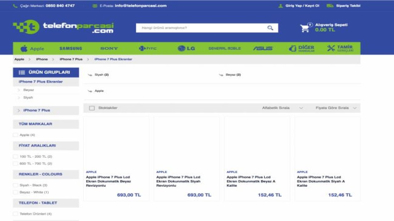 Orjinal iPhone 6 Plus Ekran Fiyatı | www.telefonparcasi.com
