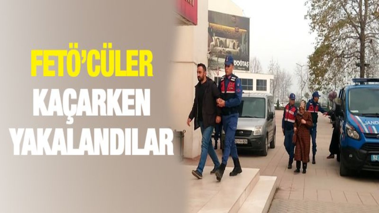 FETÖ'cüler yurt dışına kaçmaya çalışırken yakalandı
