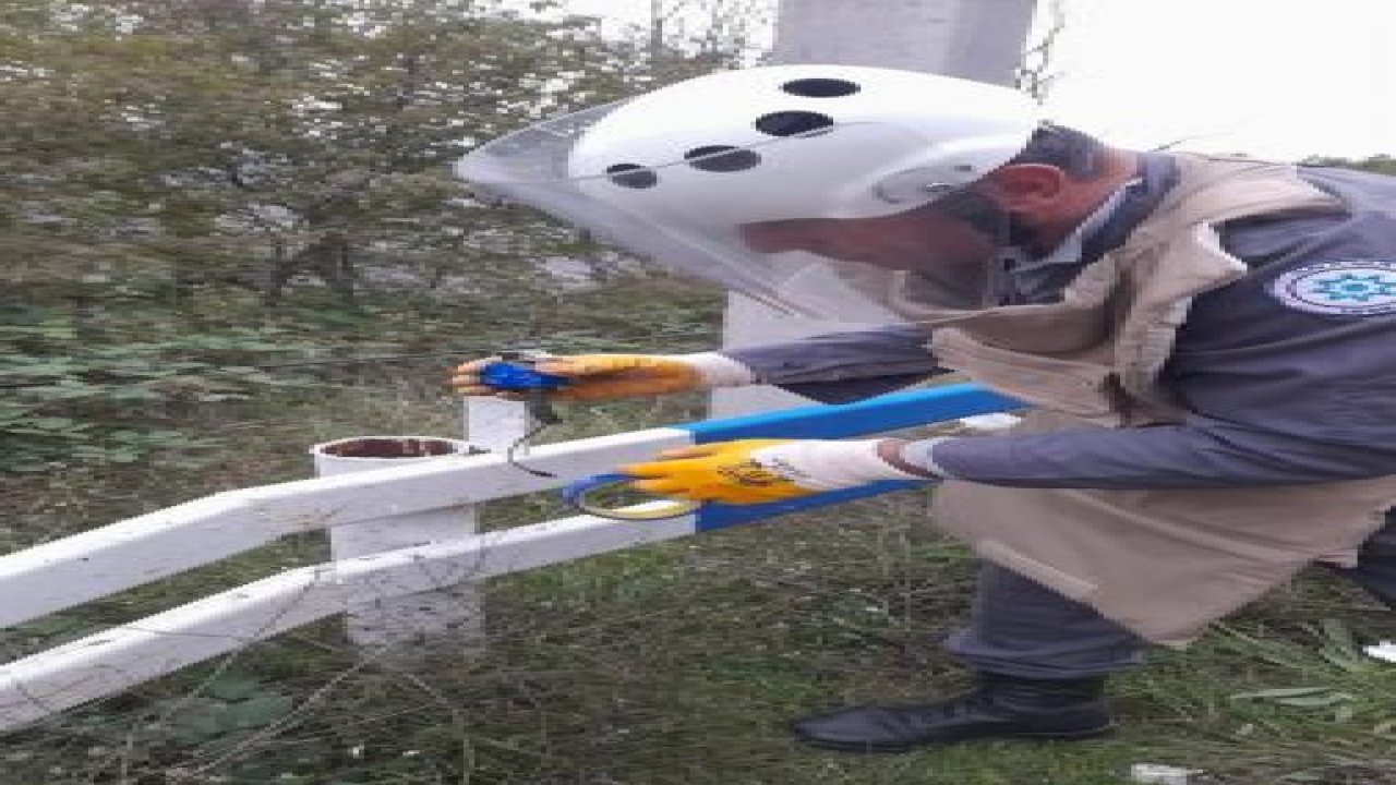 Karabağ bölgesinde Hankendi şehrinde çok sayıda bombalı tuzak ve patlayıcı madde bulundu