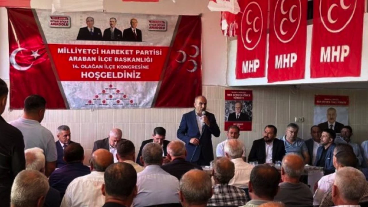 Gaziantep MHP'de Kongre Heyecanı...