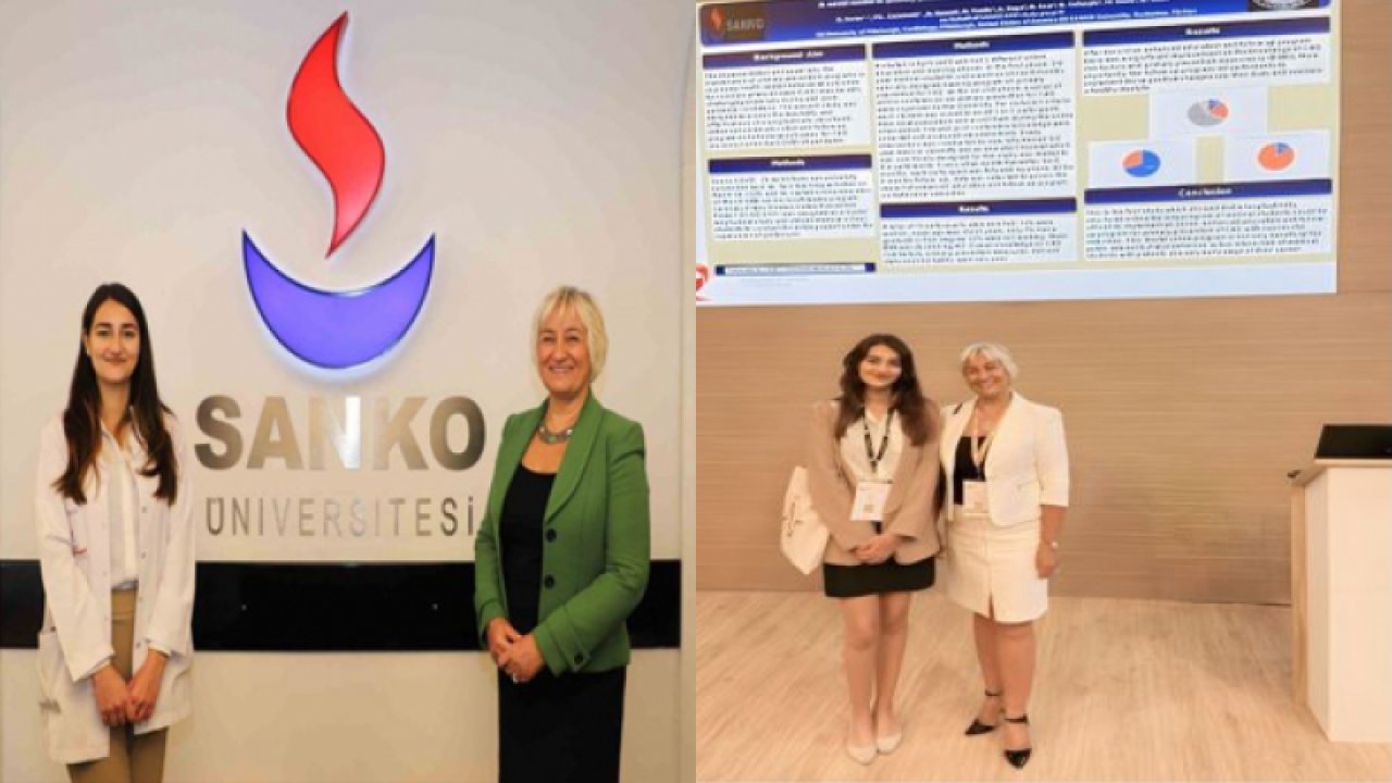 SANKO Üniversitesi Tıp Fakültesi öğrencisi Avrupa Kardiyoloji Kongresinde bir ilk gerçekleşti