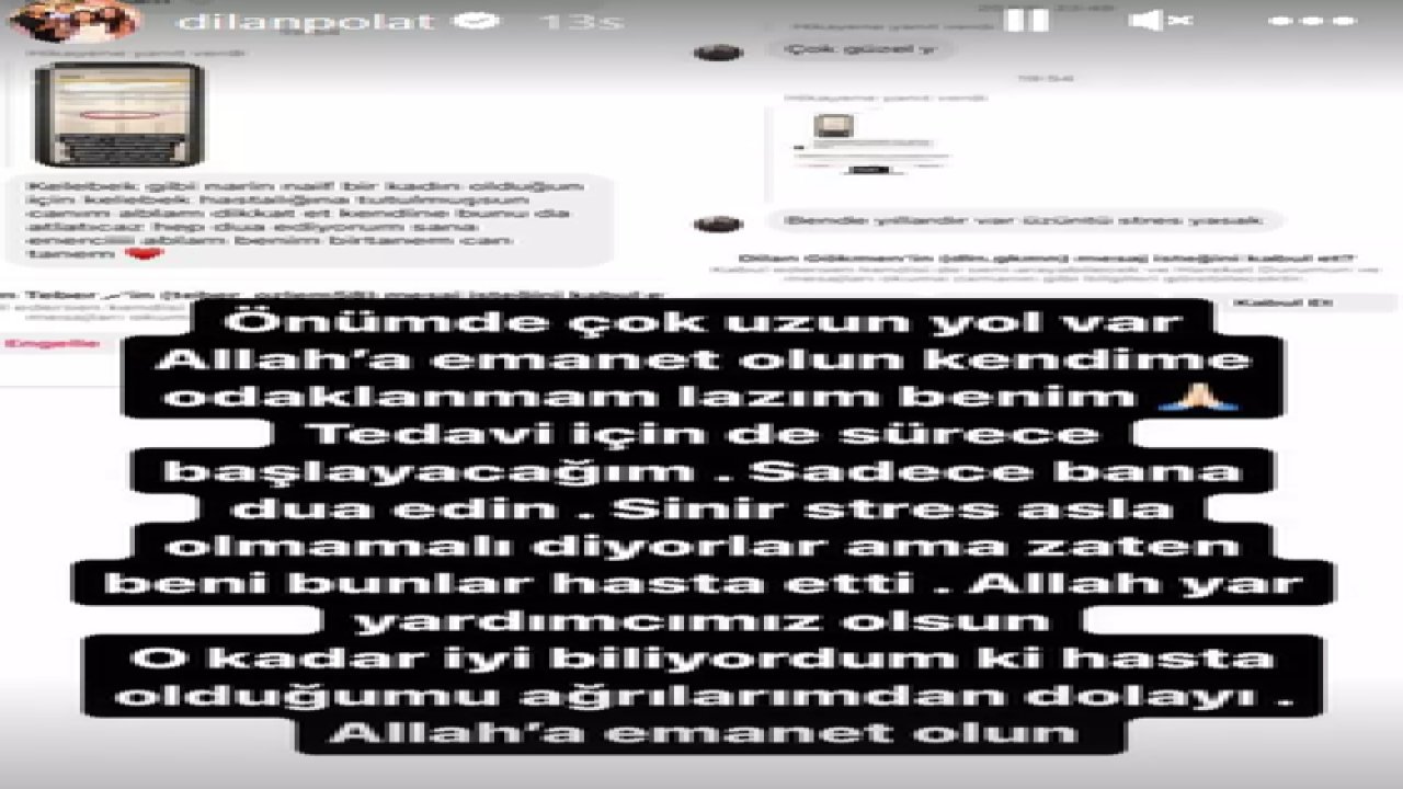 Dilan Polat'ın Acı İtirafı: "Pozitif Lupus Hastasıyım"