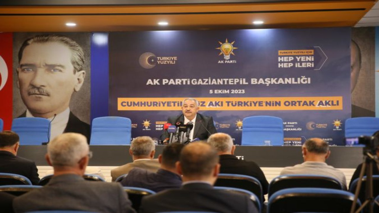 GAZİANTEP AK PARTİ'DE  KONGRE...