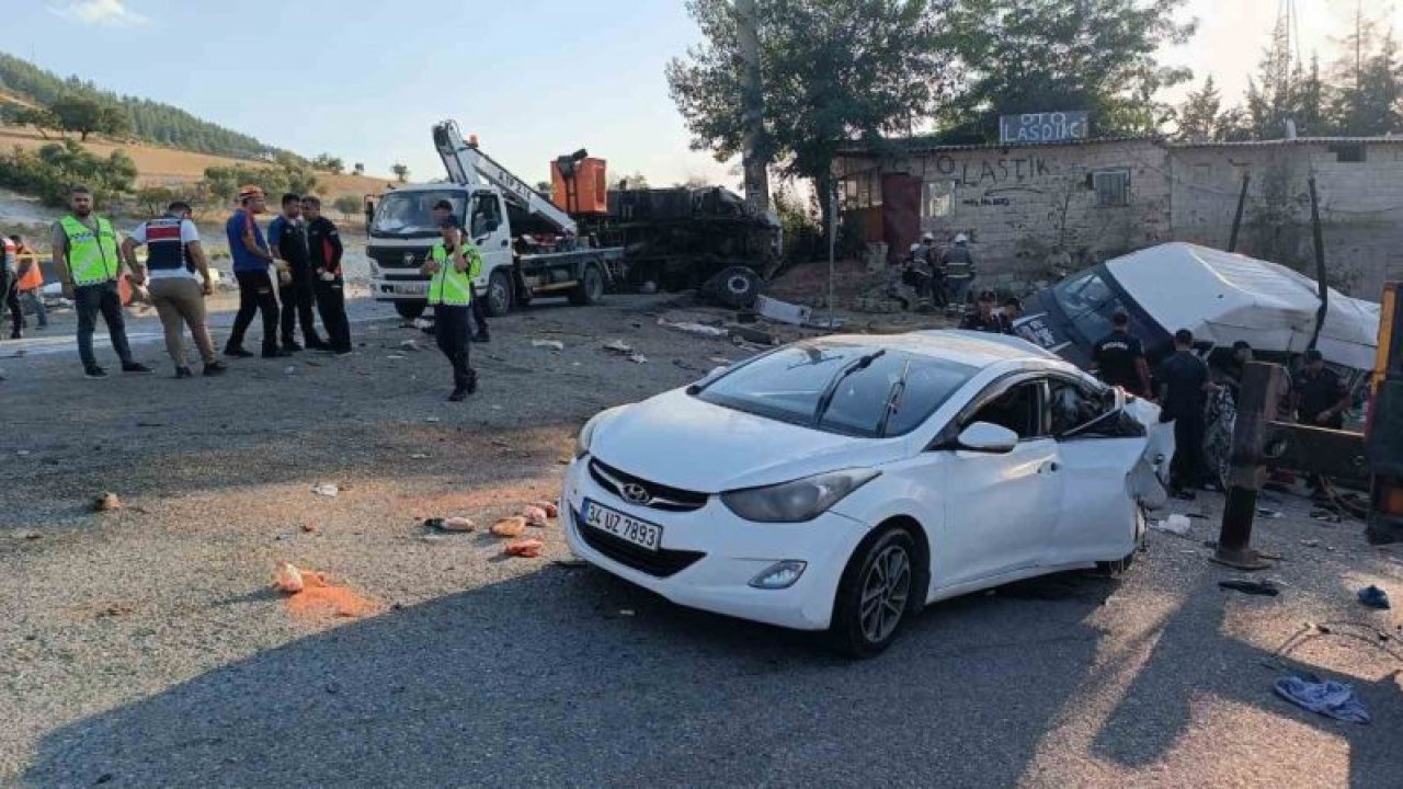 Gaziantep'in Yüreğini YAKAN 6 kişinin ölümüyle sonuçlanan  KAZADA kamyon şoförü tutuklandı