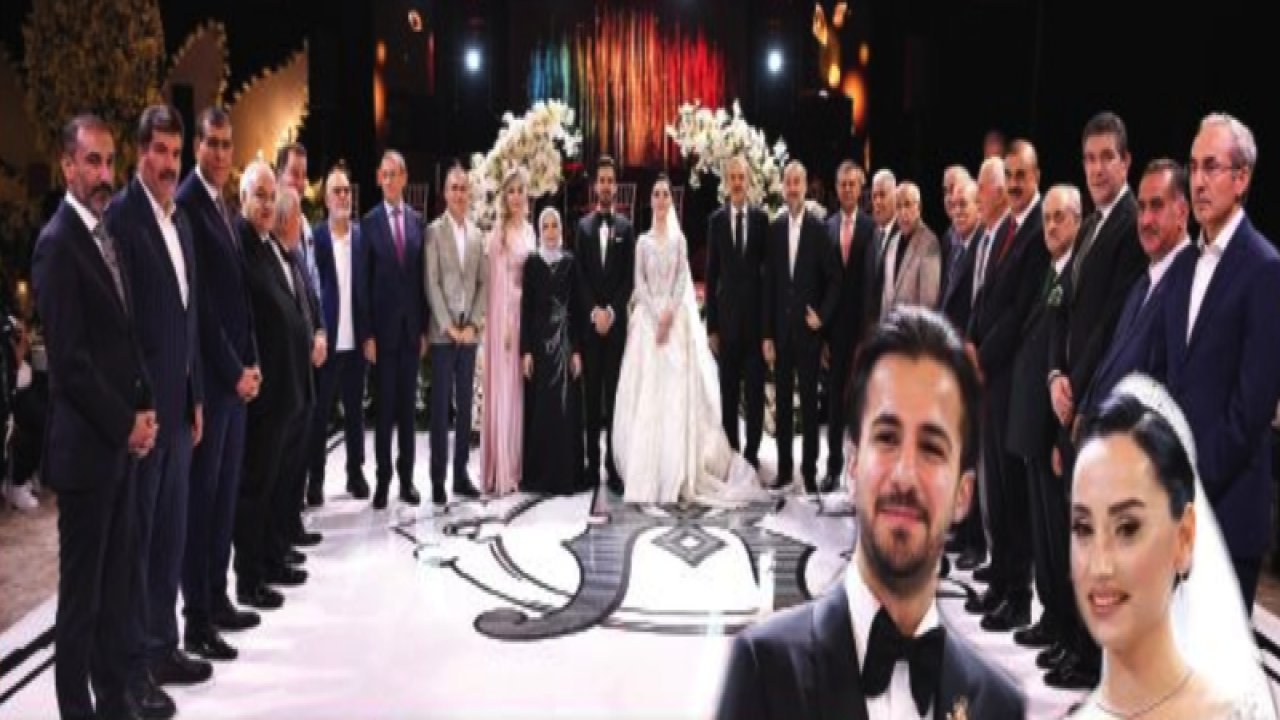 Gaziantep'te Muhteşem Düğün... Eviz ve Güleryüz Ailesinin Düğününde Gaziantep Siyaset Ve İş Dünyası Buluştu...