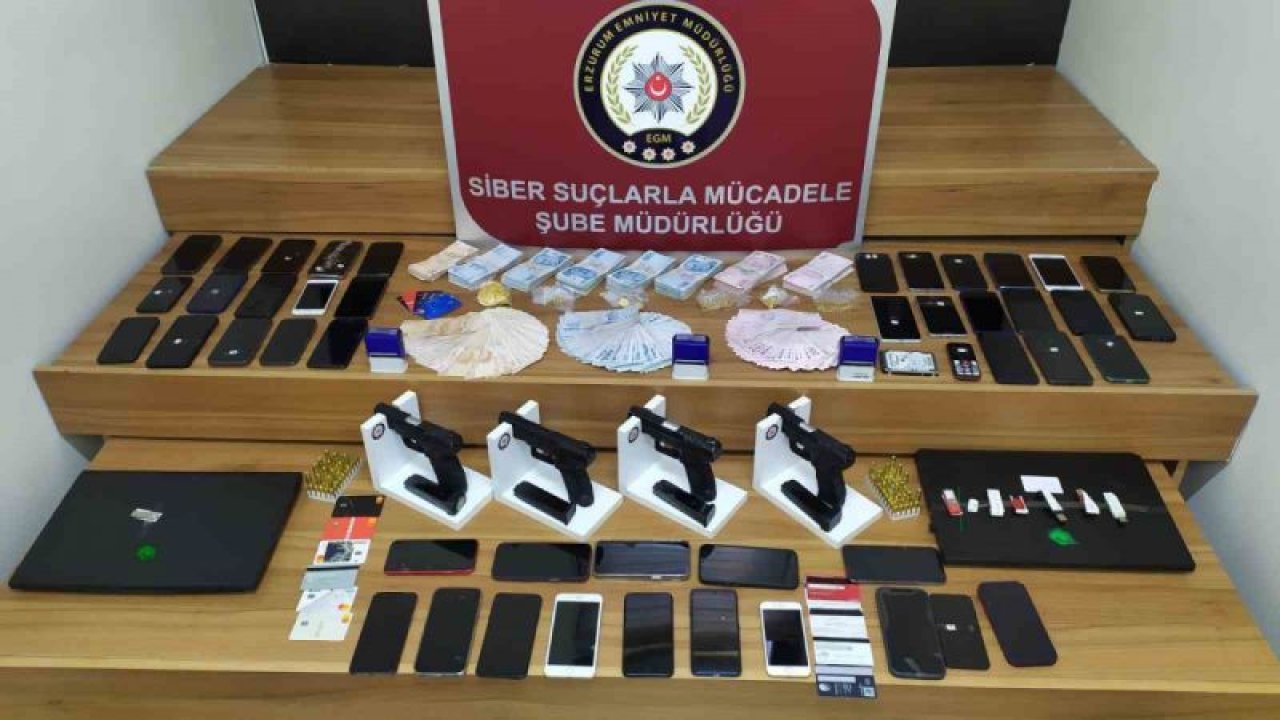 Gaziantep dahil 8 ilde düzenlenen operasyonda vatandaşları ’bungalov’ tuzağı ile dolandıran şebeke çökertildi