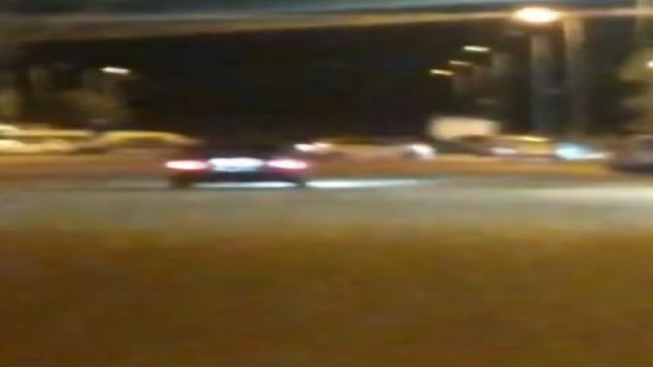 Gaziantep'te rafiğe açık yolda drift atan araca 20 bin lira ceza