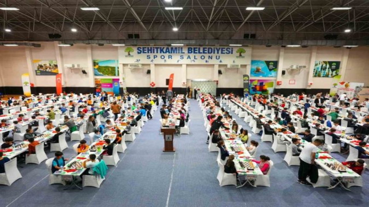 Gaziantep'te Ulusal turnuvada, uluslararası sporcular hamle yaptı