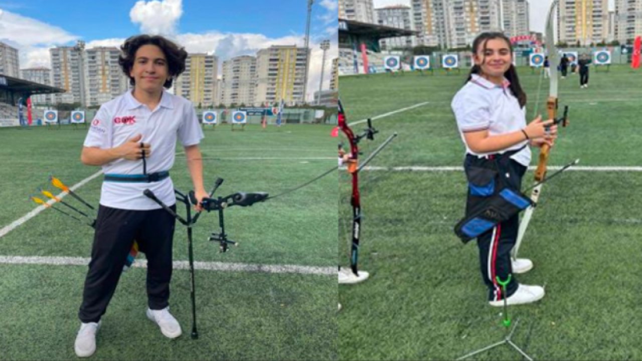 SANKO Okulları öğrencilerinin okçuluk başarısı