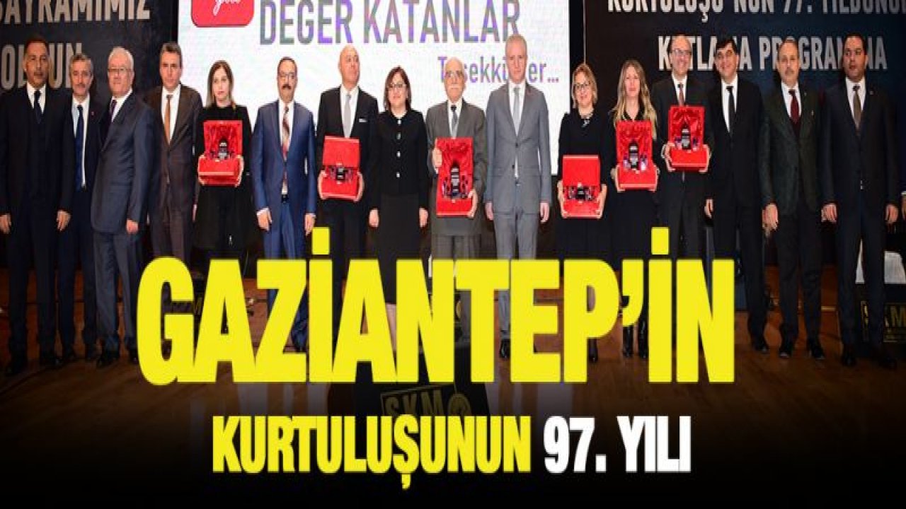Gaziantep'in Kurtuluşunun 97. yılı
