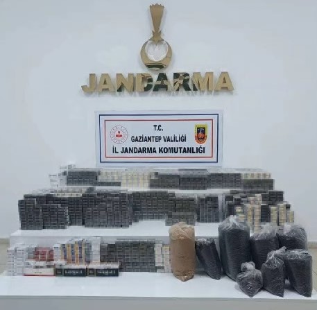 Gaziantep jandarma ekiplerinden kaçakçılık ve uyuşturucu operasyonu: 157 gözaltı