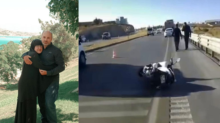 Gaziantep’te karı kocanın hazin sonu! Motosikletin bariyerlere çarpması sonucu karı ve koca hayatını kaybetti