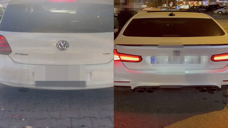 Gaziantep’te çevreyi rahatsız eden sürücülere 4 milyon lira ceza kesildi