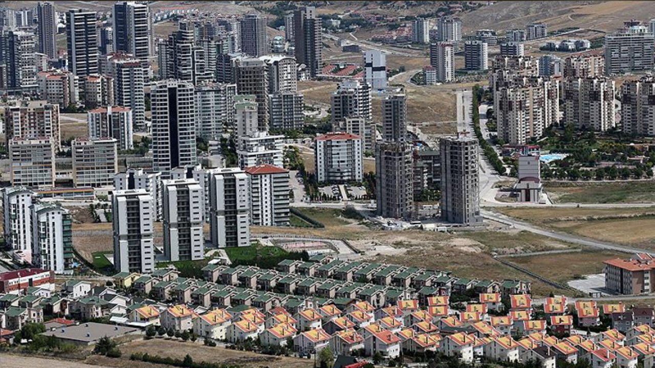 Türkiye genelinde konut satışları Ekim ayında yıllık yüzde 8,7 azaldı