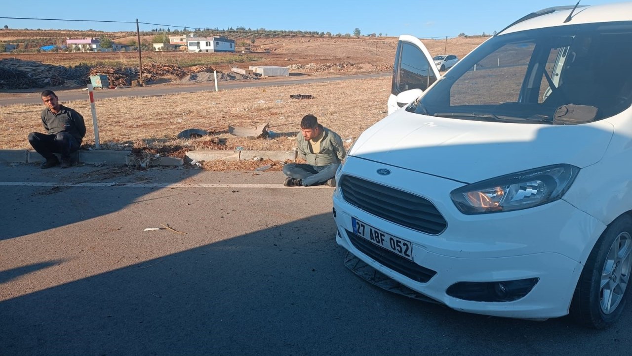 Gaziantep'te dur ihtarına uymadılar ama polisten kaçamadılar