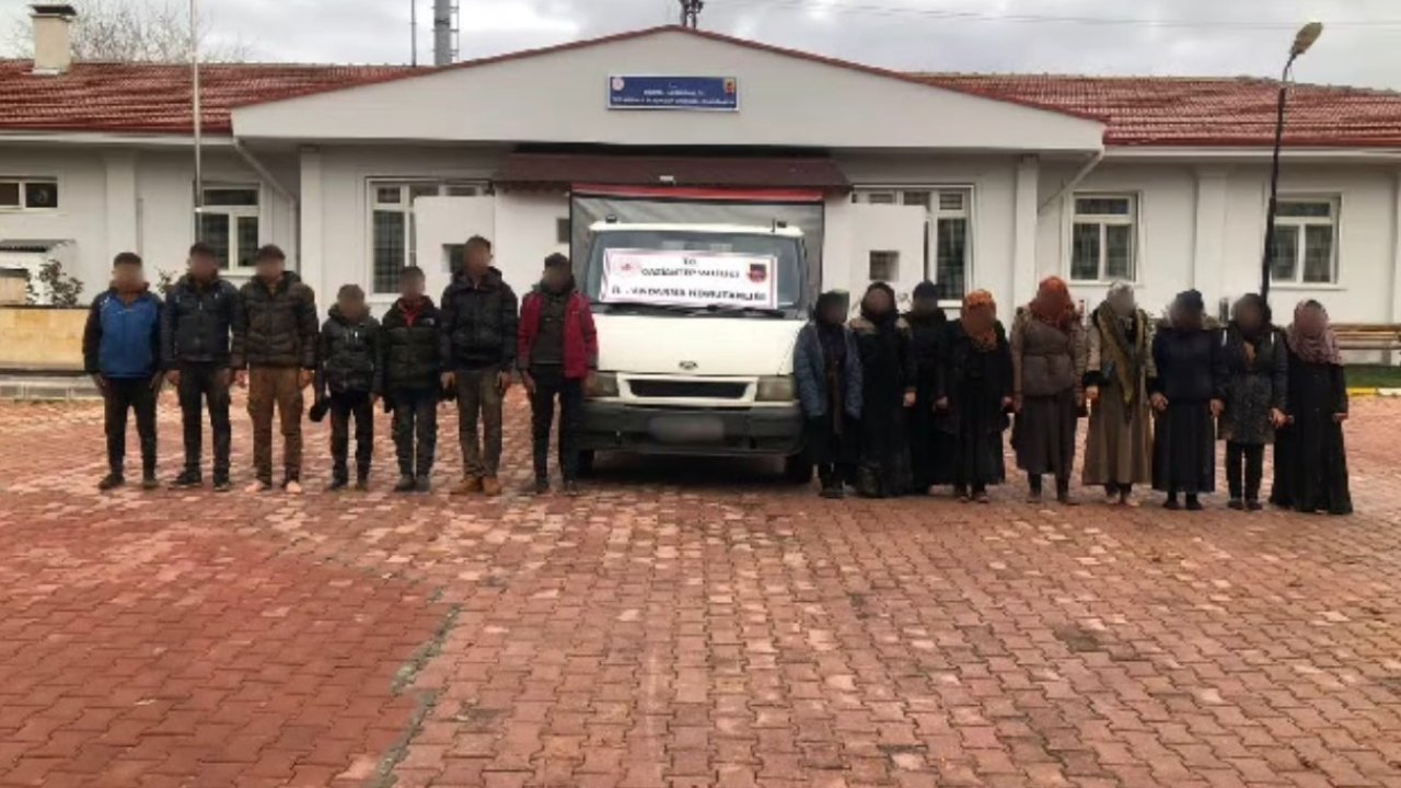 Gaziantep’te jandarmadan göçmen kaçakçılığı operasyonu: 198 düzensiz göçmen yakalandı