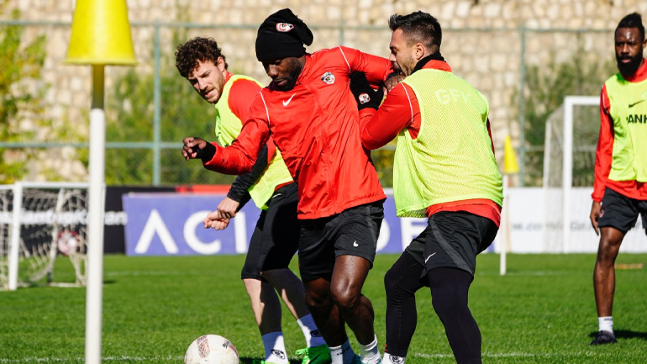 Gaziantep FK, MKE Ankaragücü maçının hazırlıklarını sürdürdü