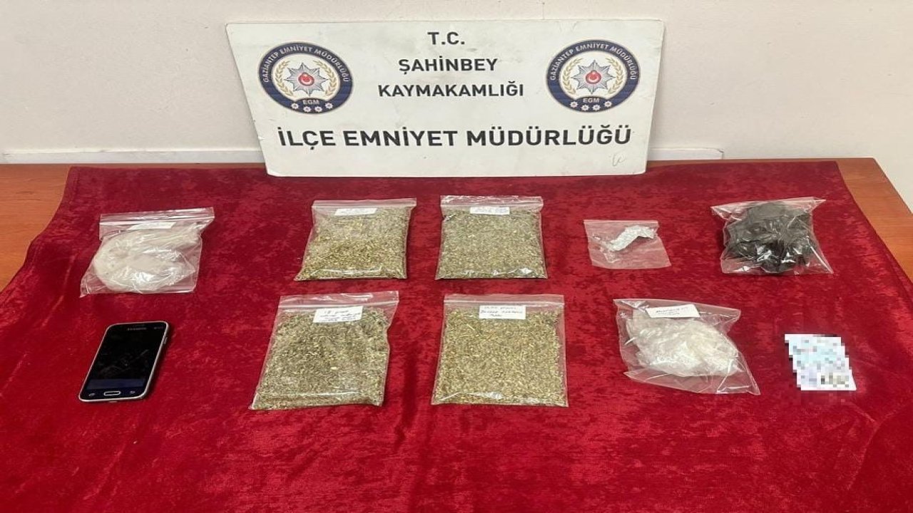 Gaziantep’te uyuşturucu operasyonunda 1 kişi gözaltına alındı