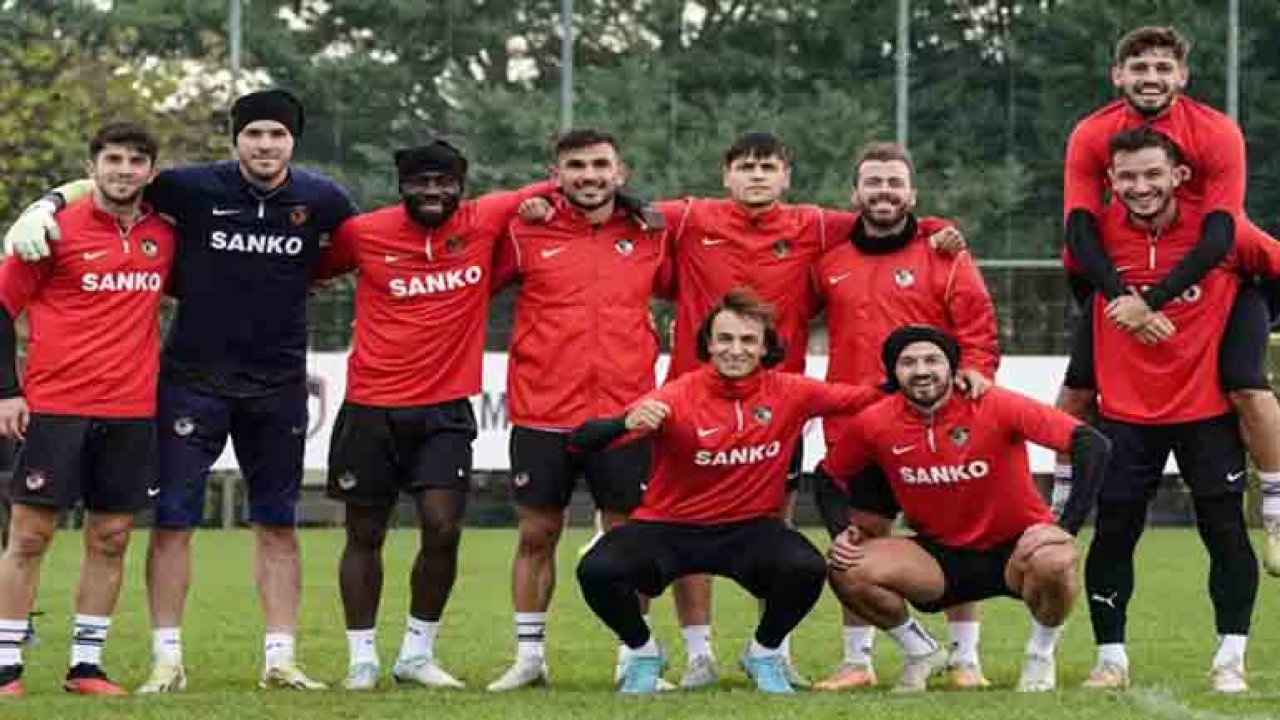 Gaziantep FK, Ankaragücü maçı hazırlıklarına taktik ağırlıklı antrenmanla devam etti
