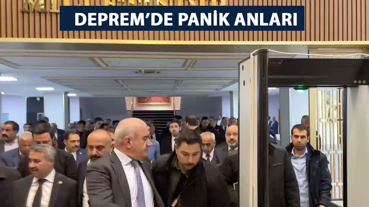 Bakan Gaziantep'ide Sallayan Depreme Yakalandı! İşte O Panik Anları