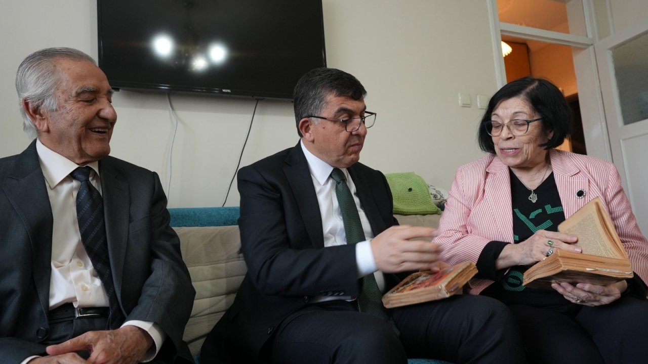 Başkan Fadıloğlu, öğretmenlerini unutmadı