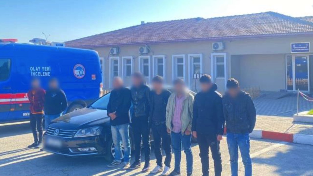 Gaziantep’te 6 düzensiz göçmen yakalandı, 1 organizatör tutuklandı