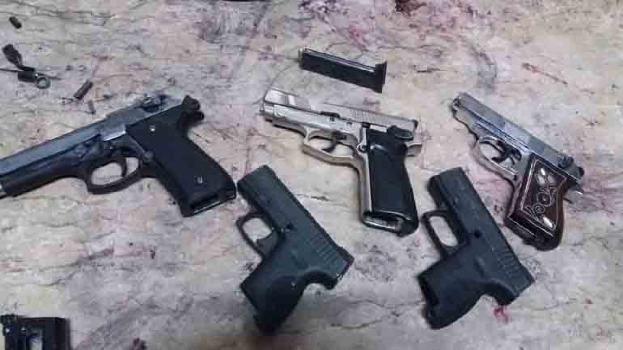 Gaziantep’te düzenlenen ruhsatsız silah operasyonlarında 108 kişi tutuklandı