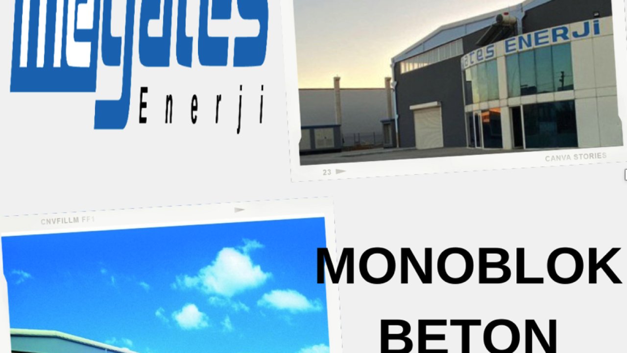Monoblok Beton Köşk