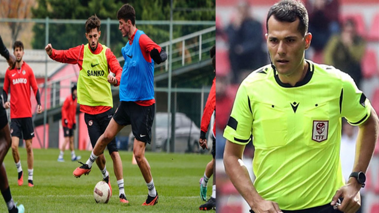 Kasımpaşa-Gaziantep FK maçını Burak Şeker yönetecek