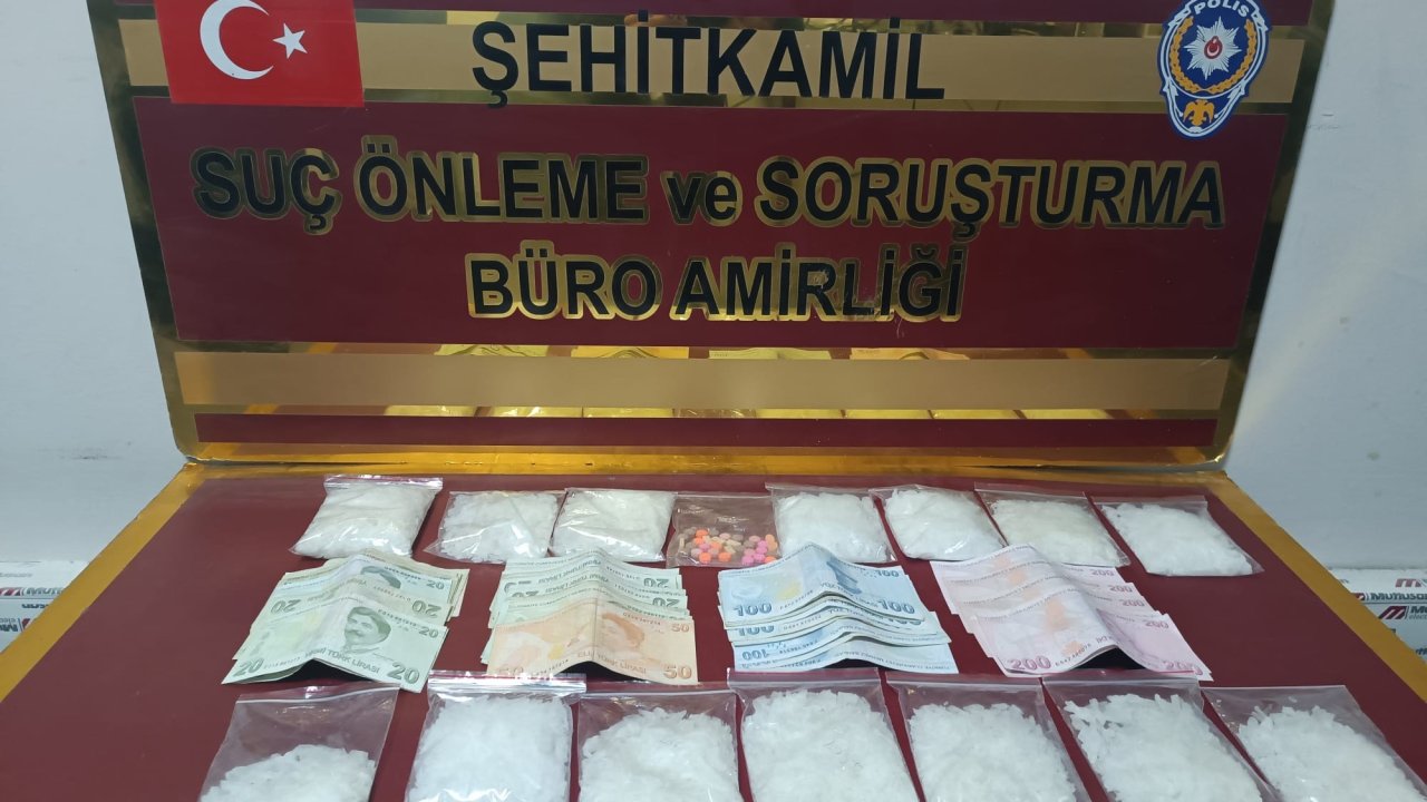 Gaziantep’te kasım ayında düzenlenen operasyonlarda 507 kilo uyuşturucu madde ele geçirildi