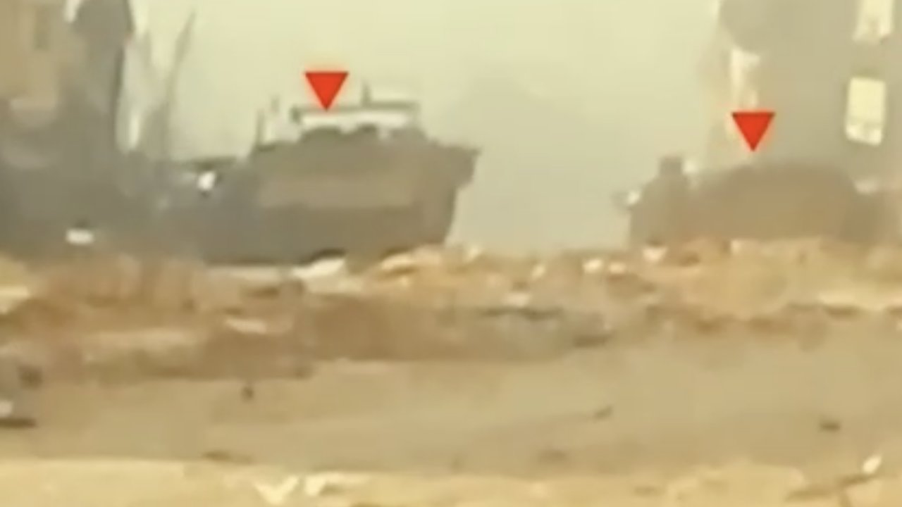 İzzeddin el-Kassam Tugayları, İsrail güçlerine ait çok sayıda zırhlı aracı imha etti
