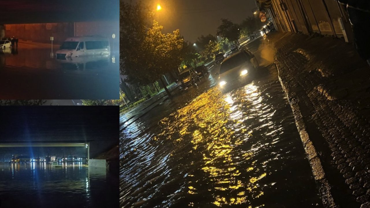 Gaziantep'e Yağmur Yağdı Böyle Oldu! Gaziantep'te Dün Neler Yaşandı? Sosyal Medyada Paylaşılan Sel Görüntüleri