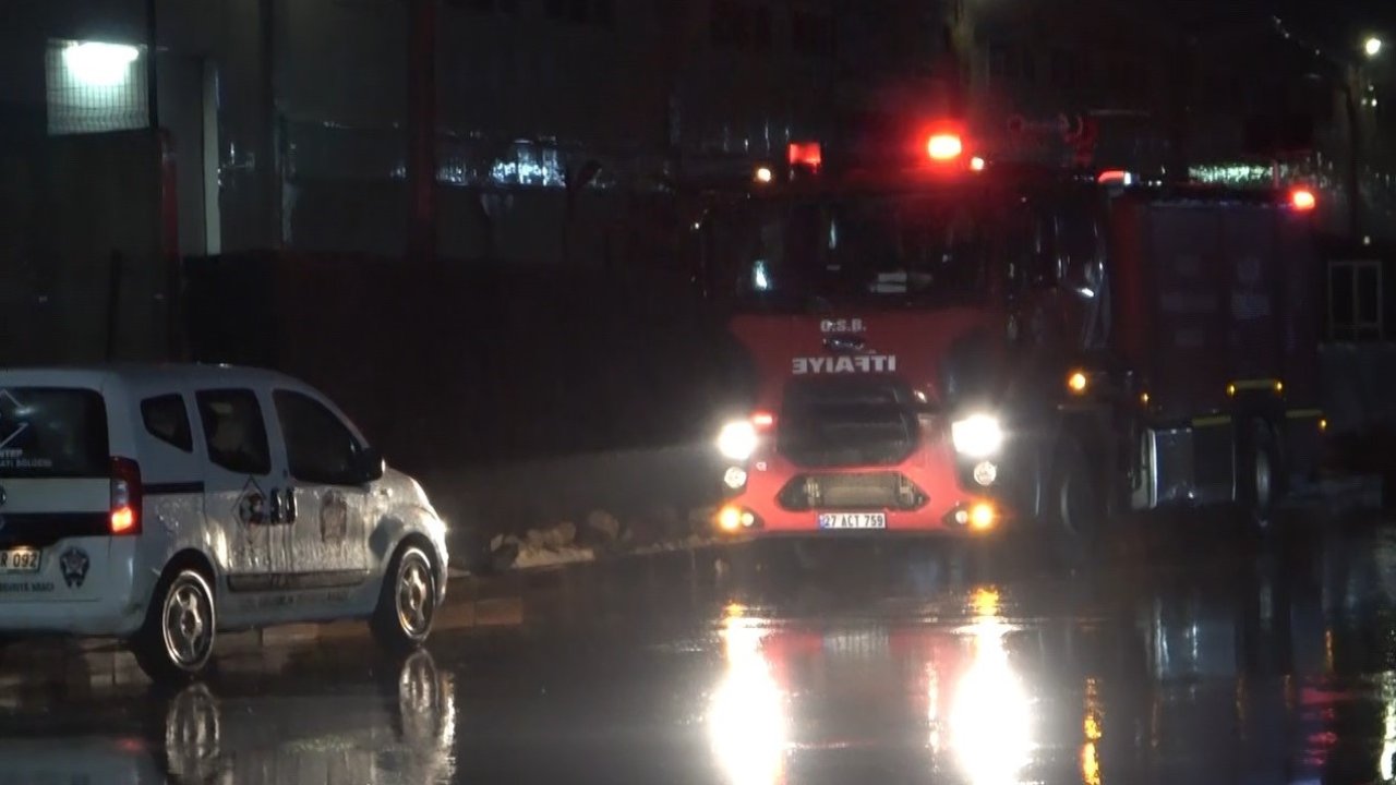 Gaziantep OSB'de Fabrika Yangını