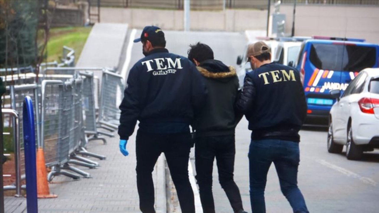 Gaziantep'te yakalanan terör örgütü DEAŞ üyesi tutuklandı