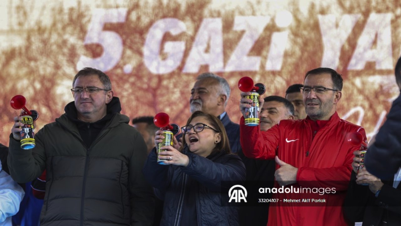 Gaziantep'te 5. Gazi Yarı Maratonu başladı