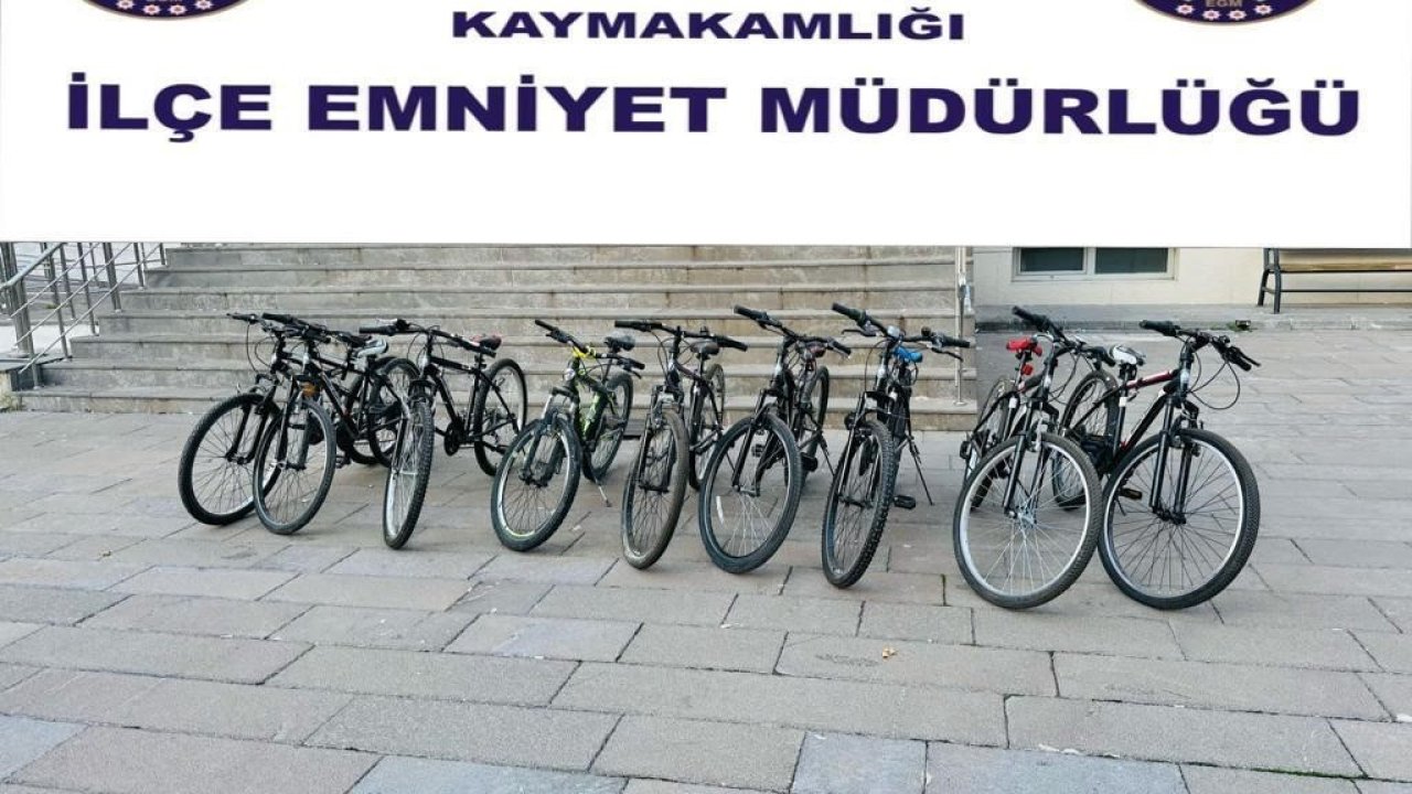 Gaziantep'te 1 Ayda 12 Bisiklet Çaldılar! Bisiklet hırsızları polisten kaçamadı